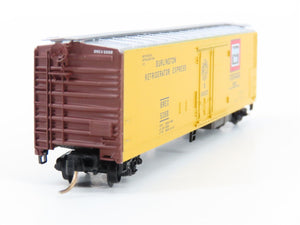 N Micro-Trains MTL/Kadee 69040 BREX Burlington Route 51' Steel Mech Reefer #5068