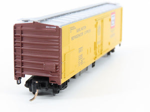 N Micro-Trains MTL/Kadee 69040 BREX Burlington Route 51' Steel Mech Reefer #5068