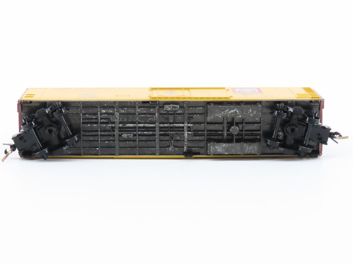 N Micro-Trains MTL/Kadee 69040 BREX Burlington Route 51&#39; Steel Mech Reefer #5068
