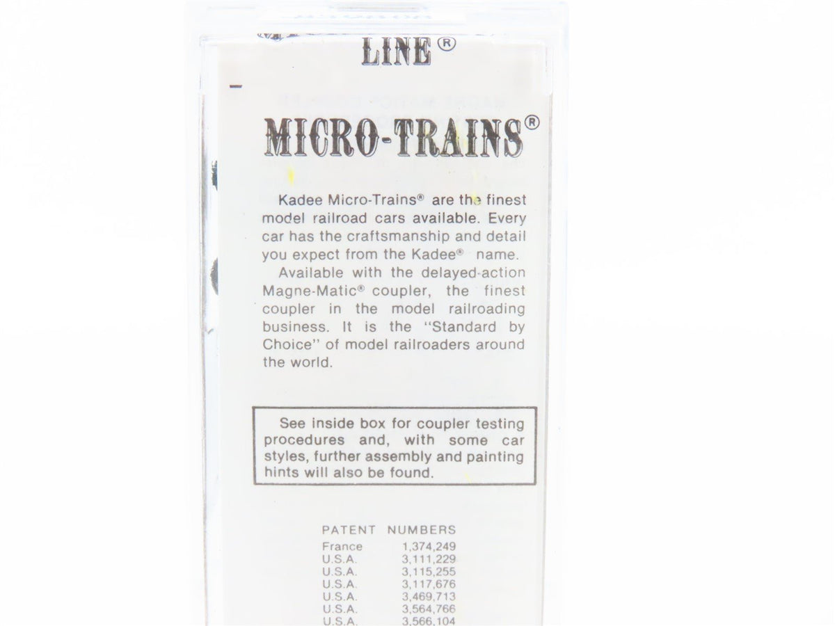 N Micro-Trains MTL/Kadee 69040 BREX Burlington Route 51&#39; Steel Mech Reefer #5068