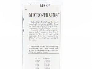 N Micro-Trains MTL/Kadee 69040 BREX Burlington Route 51' Steel Mech Reefer #5068