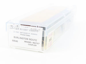 N Micro-Trains MTL/Kadee 69040 BREX Burlington Route 51' Steel Mech Reefer #5068