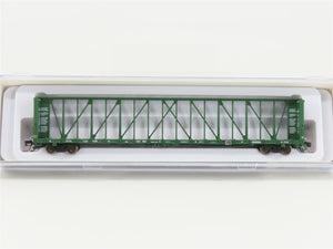 N Scale Rapido 562001A BCOL BC Rail Centerbeam Flat Car #730436