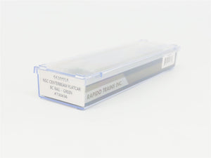 N Scale Rapido 562001A BCOL BC Rail Centerbeam Flat Car #730436