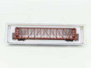 N Scale Rapido 562006A NOKL Northwestern Oklahoma Centerbeam Flat Car #734377