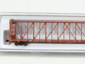N Scale Rapido 562006A NOKL Northwestern Oklahoma Centerbeam Flat Car #734377