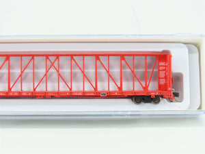 N Scale Rapido 562004A CP Rail Centerbeam Flat Car #318145
