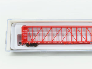 N Scale Rapido 562004A CP Rail Centerbeam Flat Car #318086