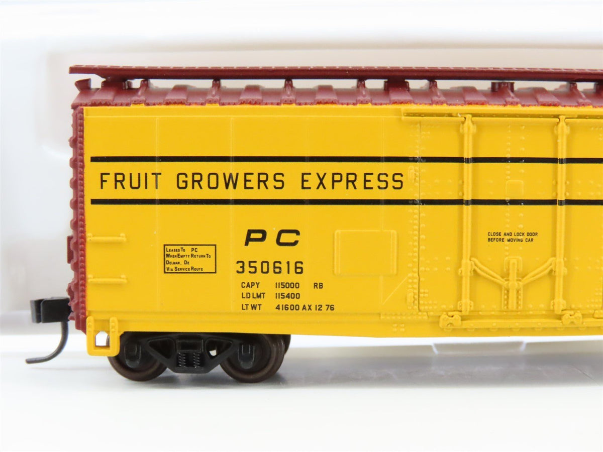 N Scale Atlas Trainman 33008 PC Penn Central 40&#39; Plug Door Boxcar #350616