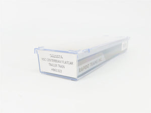 N Scale Rapido 562007A TTZX Trailer Train Centerbeam Flat Car #861322