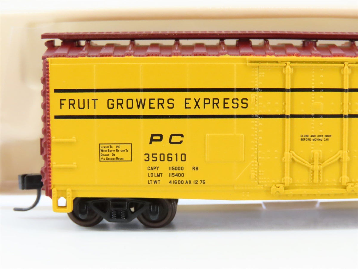N Scale Atlas Trainman 33007 PC Penn Central 40&#39; Plug Door Boxcar #350610