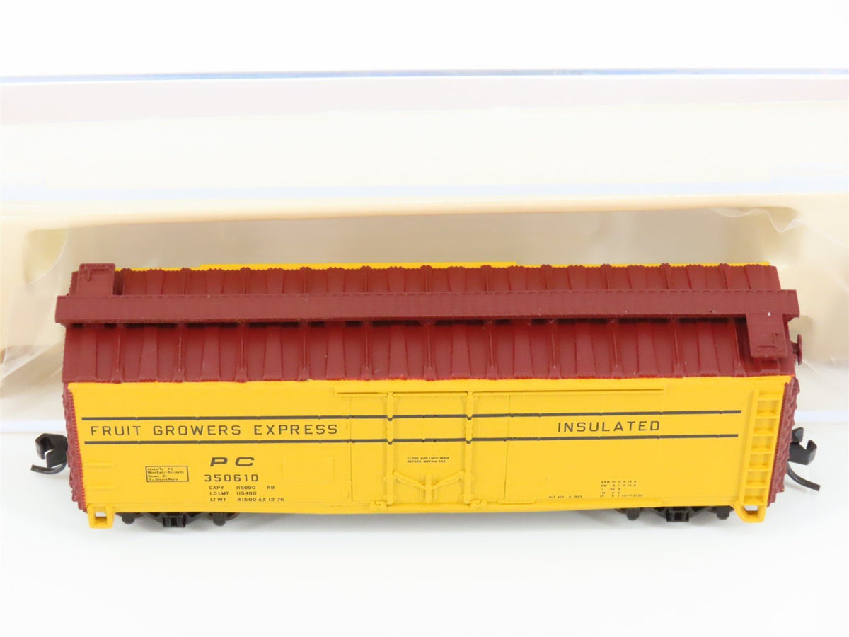 N Scale Atlas Trainman 33007 PC Penn Central 40&#39; Plug Door Boxcar #350610