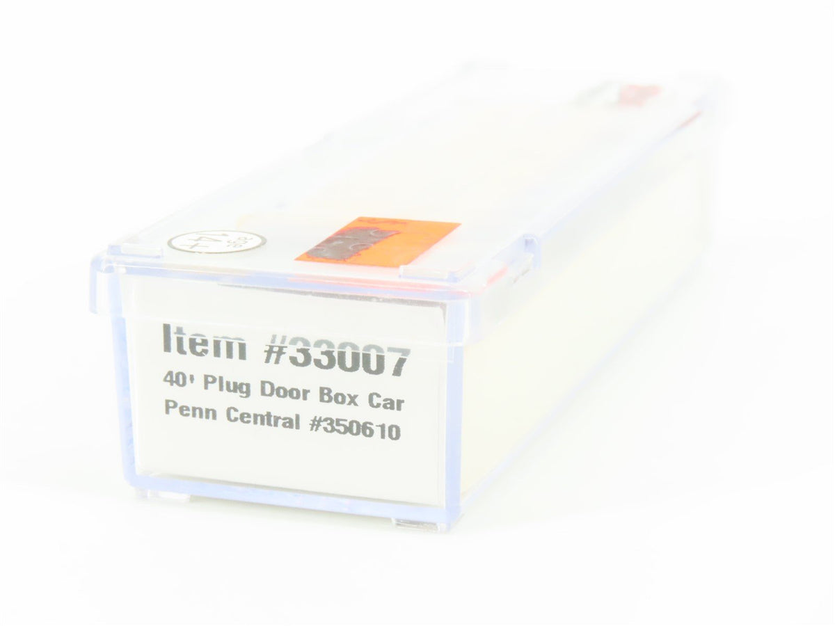 N Scale Atlas Trainman 33007 PC Penn Central 40&#39; Plug Door Boxcar #350610