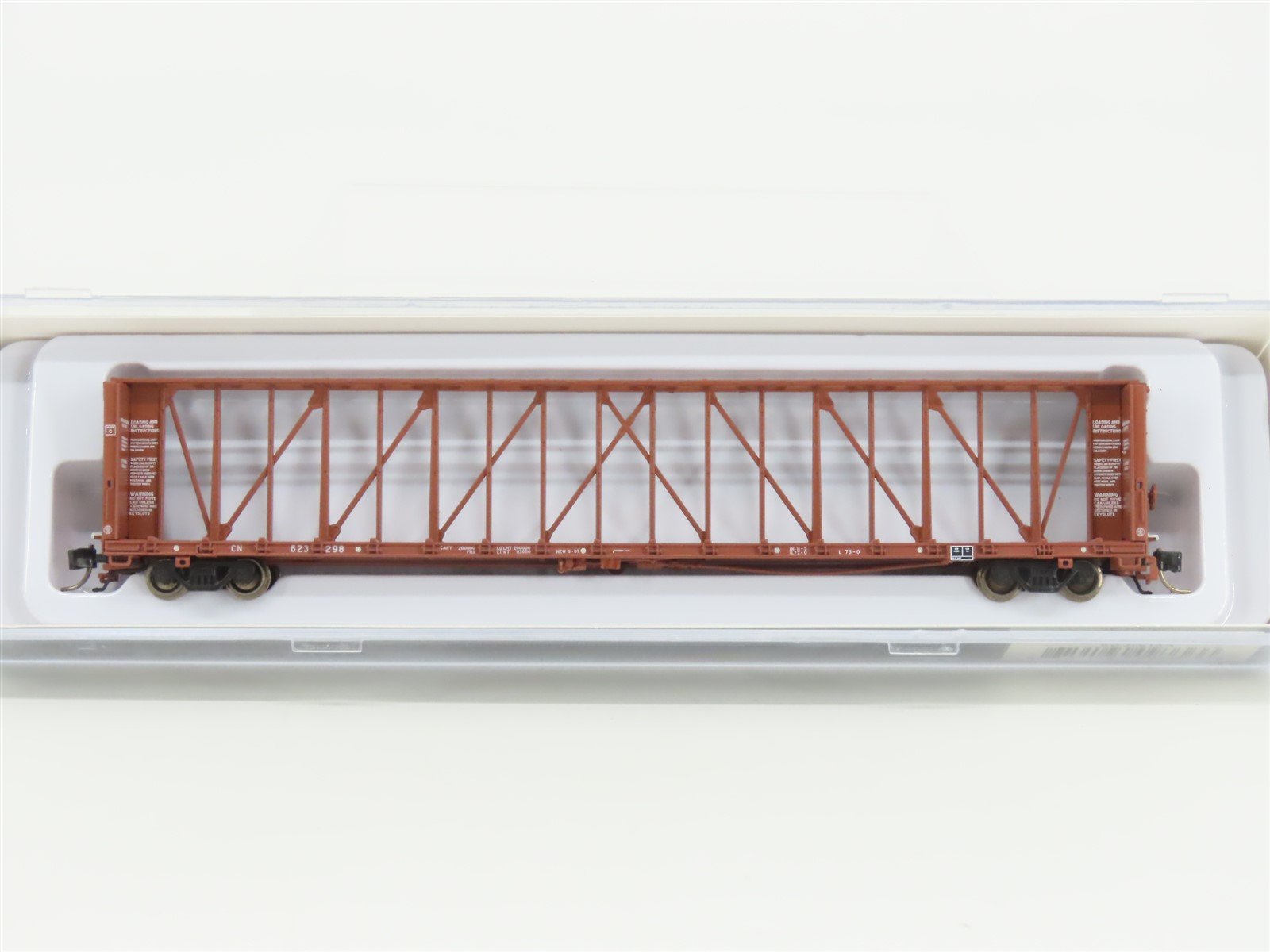 N Scale Rapido 562003A CP Rail Centerbeam Flat Car #623298