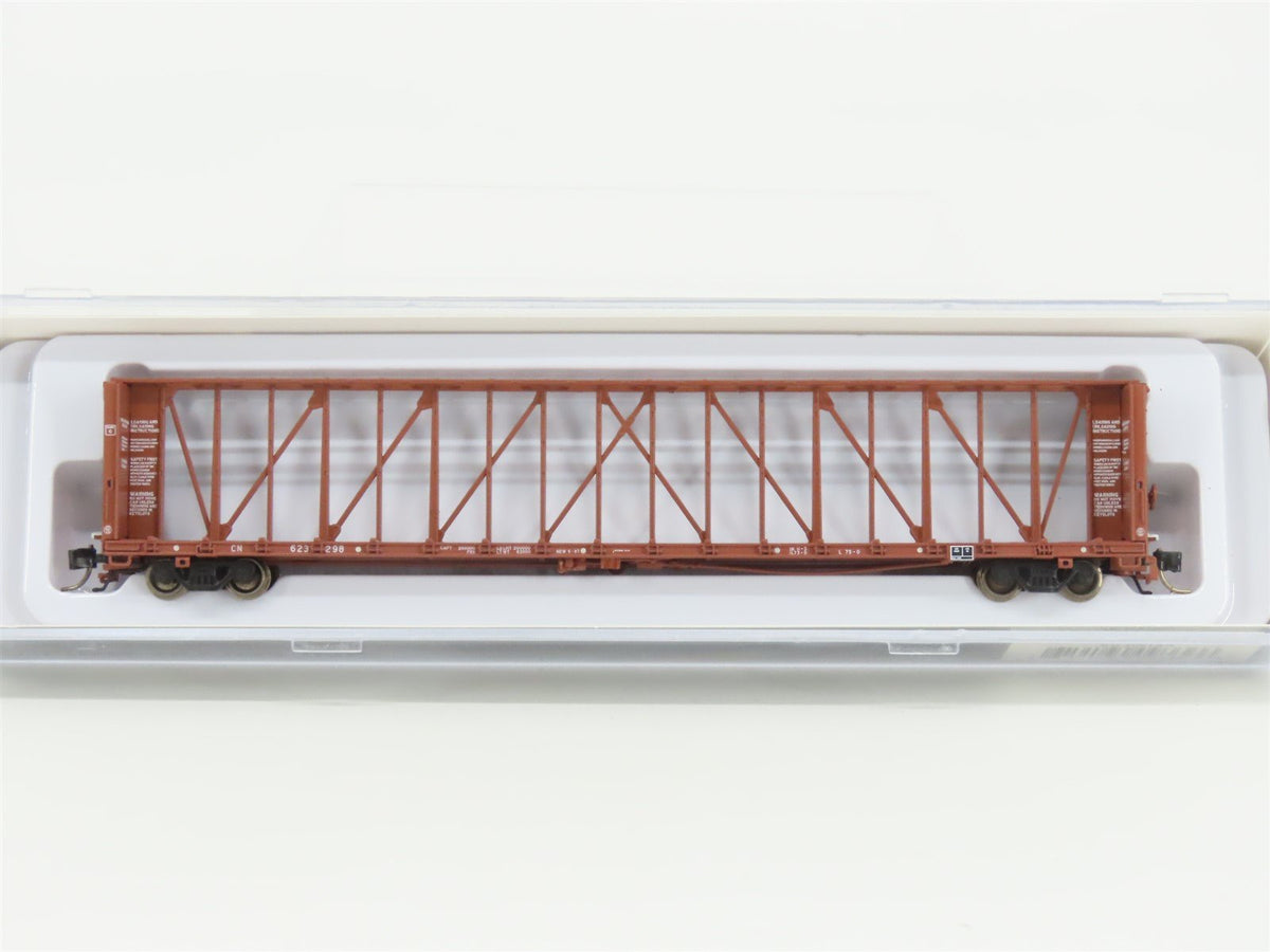 N Scale Rapido 562003A CP Rail Centerbeam Flat Car #623298