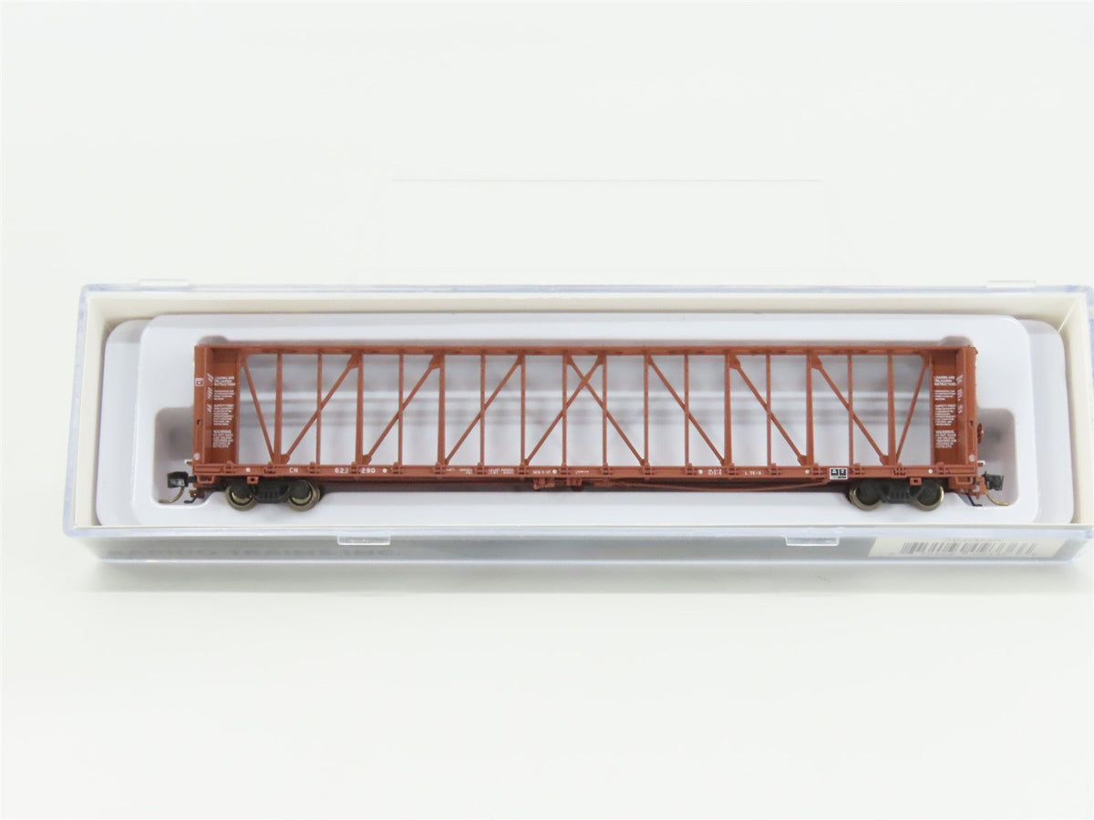 N Scale Rapido 562003A CP Rail Centerbeam Flat Car #623290