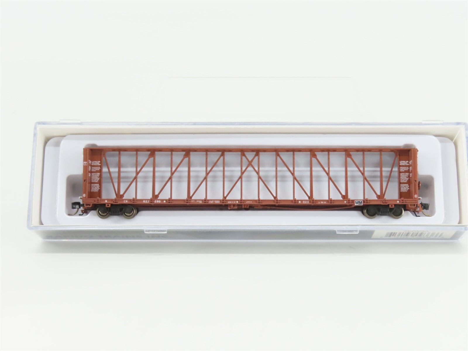 N Scale Rapido 562003A CP Rail Centerbeam Flat Car #623290