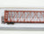 N Scale Rapido 562002A BNSF Railway Centerbeam Flat Car #562960