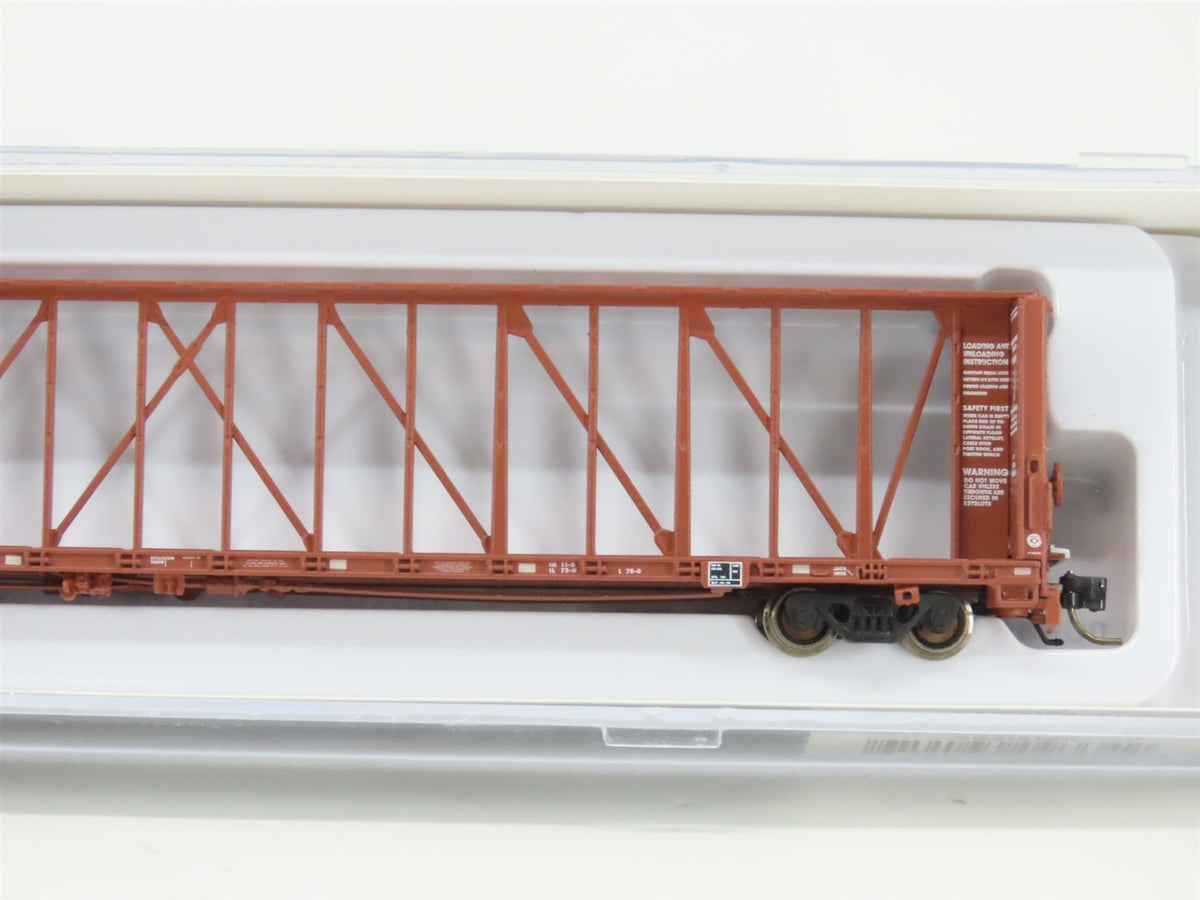 N Scale Rapido 562002A BNSF Railway Centerbeam Flat Car #562960