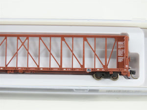 N Scale Rapido 562002A BNSF Railway Centerbeam Flat Car #562960