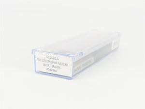 N Scale Rapido 562002A BNSF Railway Centerbeam Flat Car #562960