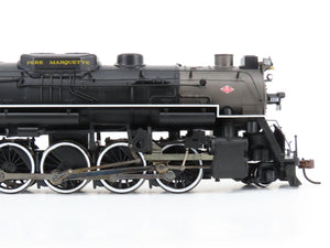 HO Scale Bachmann 50902 PM Pere Marquette 2-8-4 Berkshire Steam #1218 w/ DCC