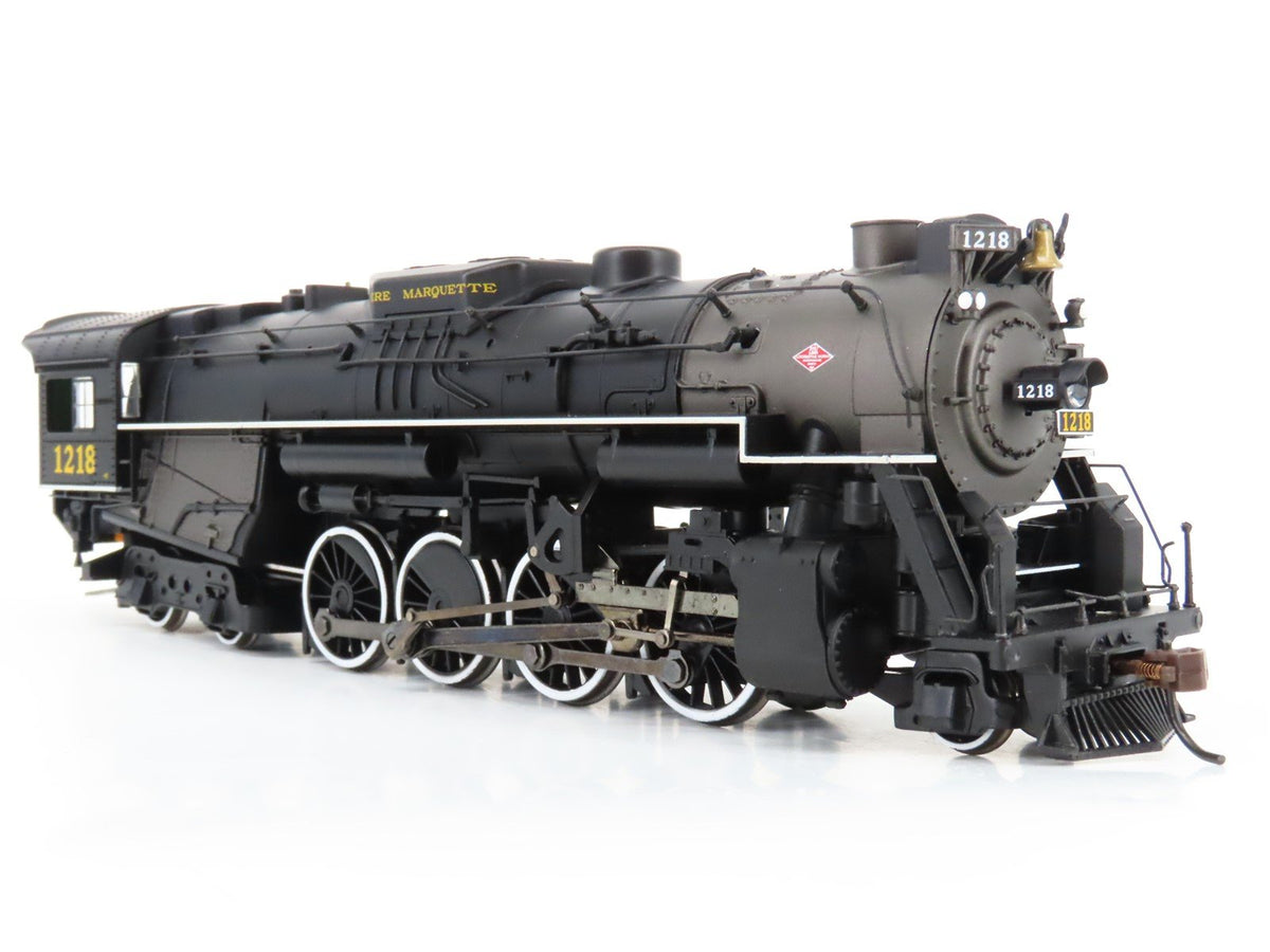 HO Scale Bachmann 50902 PM Pere Marquette 2-8-4 Berkshire Steam #1218 w/ DCC