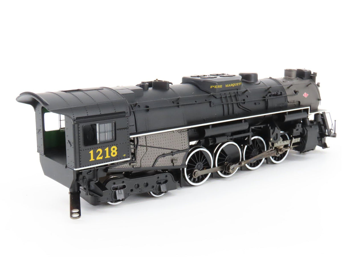 HO Scale Bachmann 50902 PM Pere Marquette 2-8-4 Berkshire Steam #1218 w/ DCC