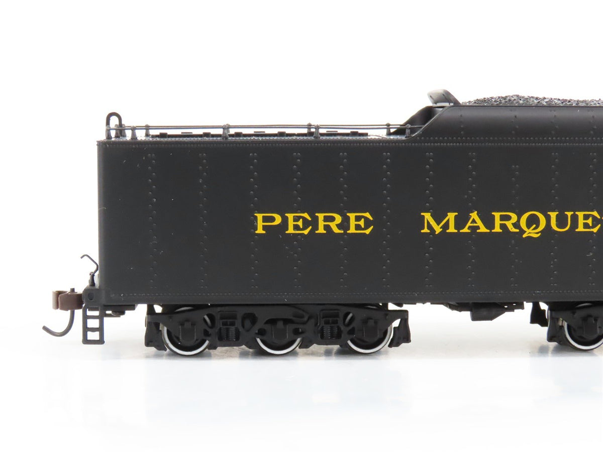 HO Scale Bachmann 50902 PM Pere Marquette 2-8-4 Berkshire Steam #1218 w/ DCC
