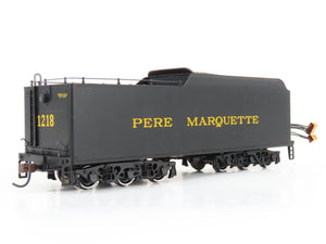 HO Scale Bachmann 50902 PM Pere Marquette 2-8-4 Berkshire Steam #1218 w/ DCC