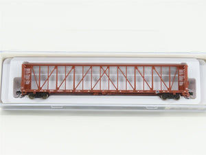 N Scale Rapido 562002A BNSF Railway Centerbeam Flat Car #562878