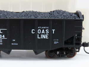 N Scale Atlas 41003 ACL Atlantic Coast Line 2-Bay Hopper #81234 w/ Load