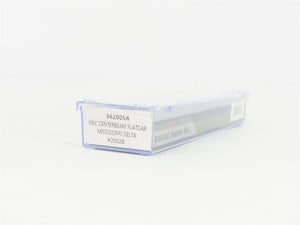 N Scale Rapido 562005A MSDR Mississippi Delta Centerbeam Flat Car #20028