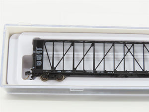N Scale Rapido 562005A MSDR Mississippi Delta Centerbeam Flat Car #20040