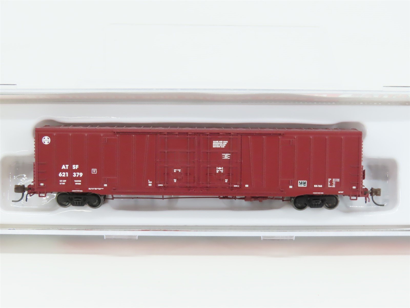 N Scale Atlas 50004060 ATSF Santa Fe Berwind "J" Repaint 60' Box Car #621379