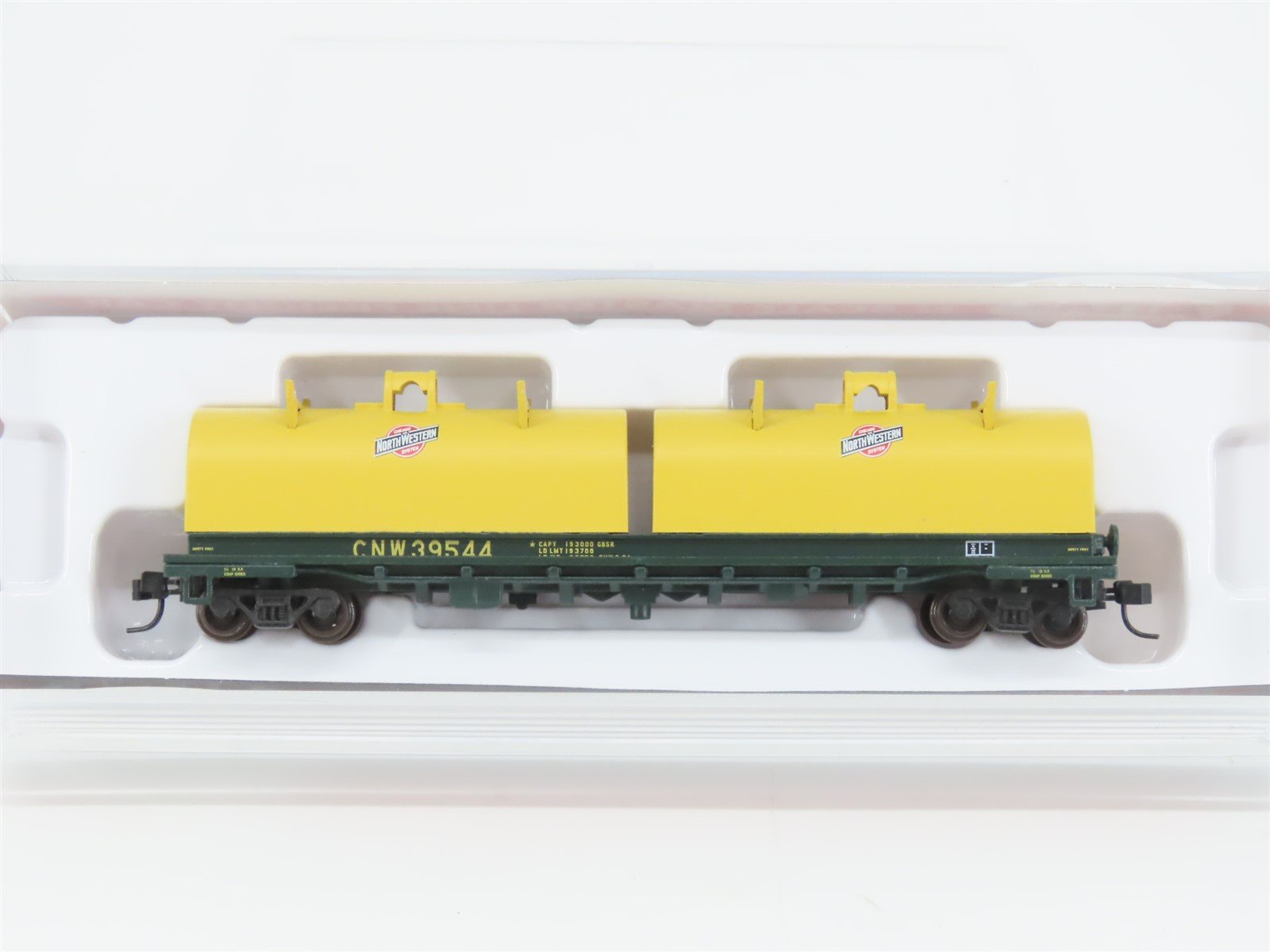 N Scale Atlas 50005718 CNW Chicago & North Western 48' Cushion Coil Car #39544