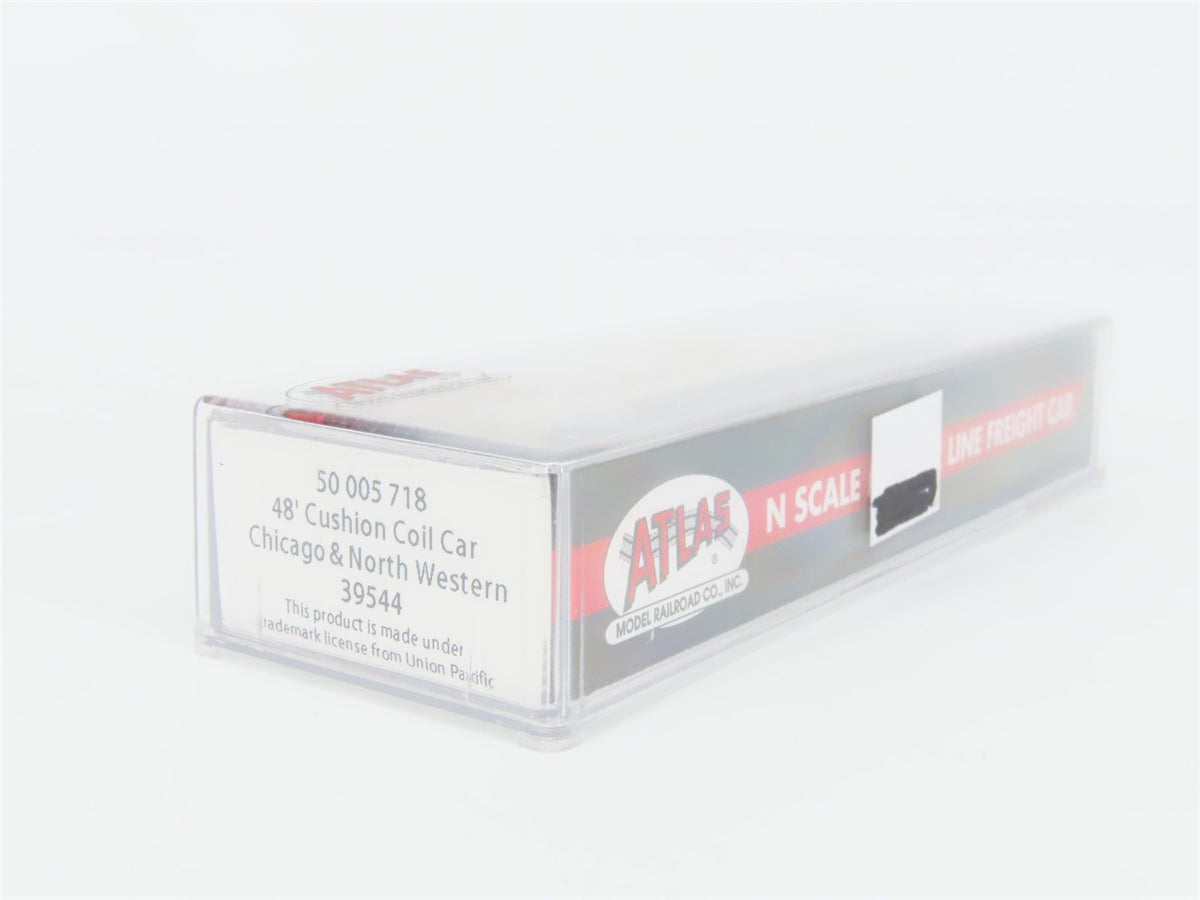 N Scale Atlas 50005718 CNW Chicago &amp; North Western 48&#39; Cushion Coil Car #39544