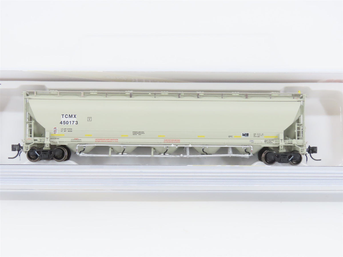 N Scale Atlas 50004343 TCMX Trinity 5560 Covered 5-Bay Hopper #450173