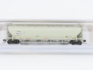 N Scale Atlas 50004343 TCMX Trinity 5560 Covered 5-Bay Hopper #450173