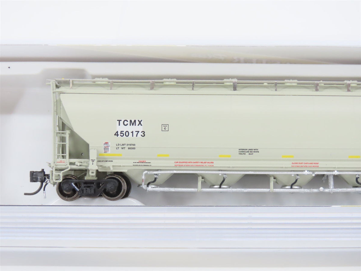 N Scale Atlas 50004343 TCMX Trinity 5560 Covered 5-Bay Hopper #450173