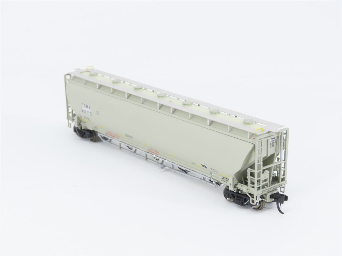 N Scale Atlas 50004343 TCMX Trinity 5560 Covered 5-Bay Hopper #450173