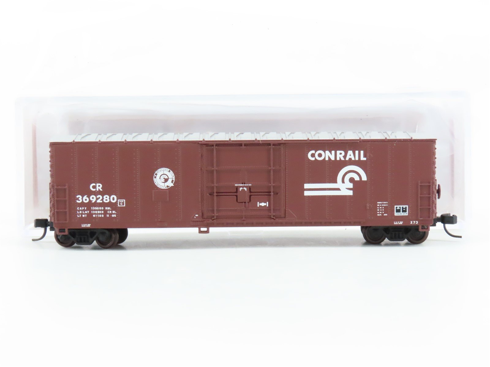 N Scale Atlas 5002524 CR Conrail 50' Single Door FGE Boxcar #369280