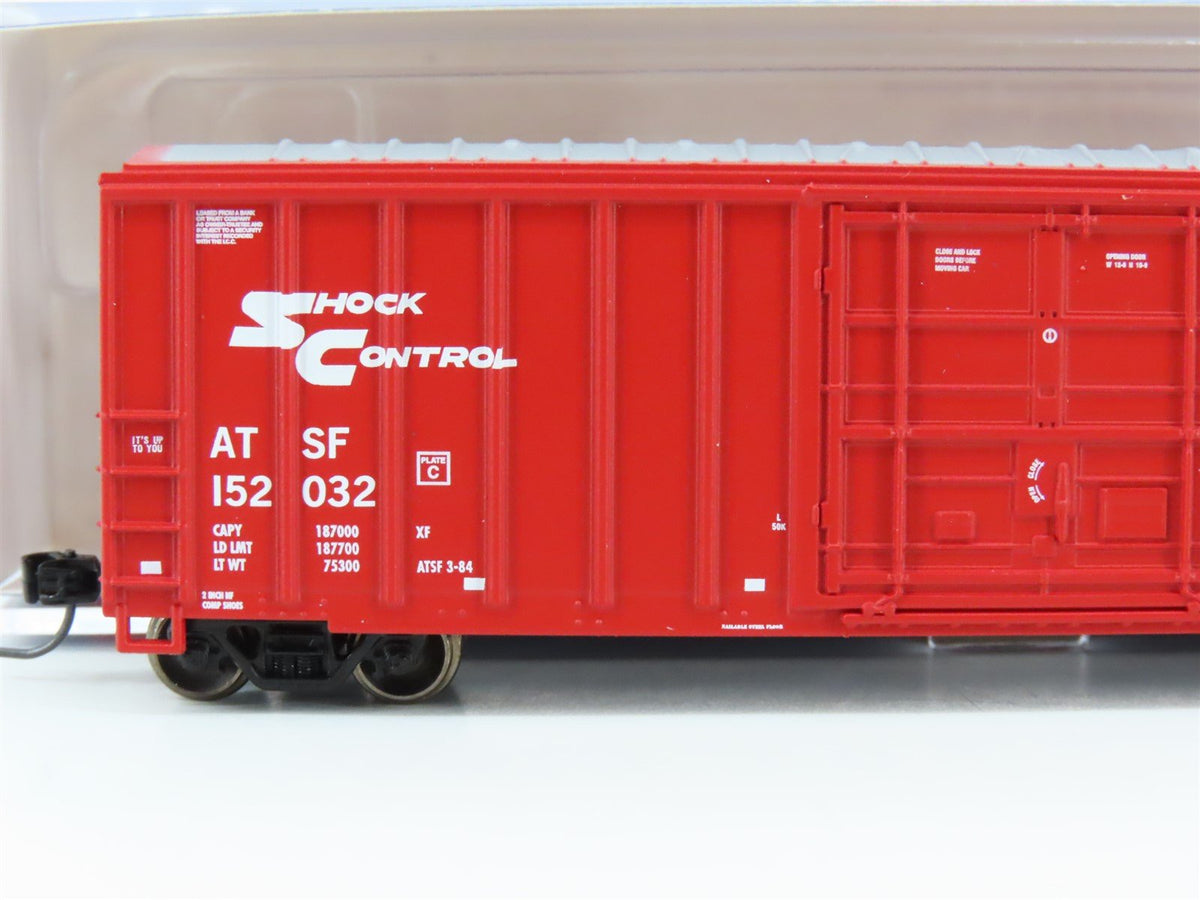 N Scale Athearn ATH3757 ATSF Santa Fe 50&#39; Single Door FMC PD Boxcar #152032