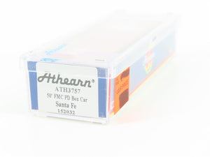N Scale Athearn ATH3757 ATSF Santa Fe 50' Single Door FMC PD Boxcar #152032