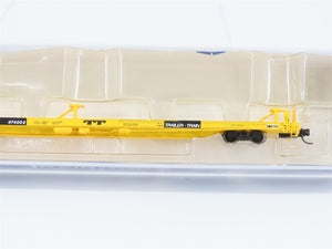 N Scale TrainWorx 28545-19 TTX Trailer Train 85' Flat Car #474002