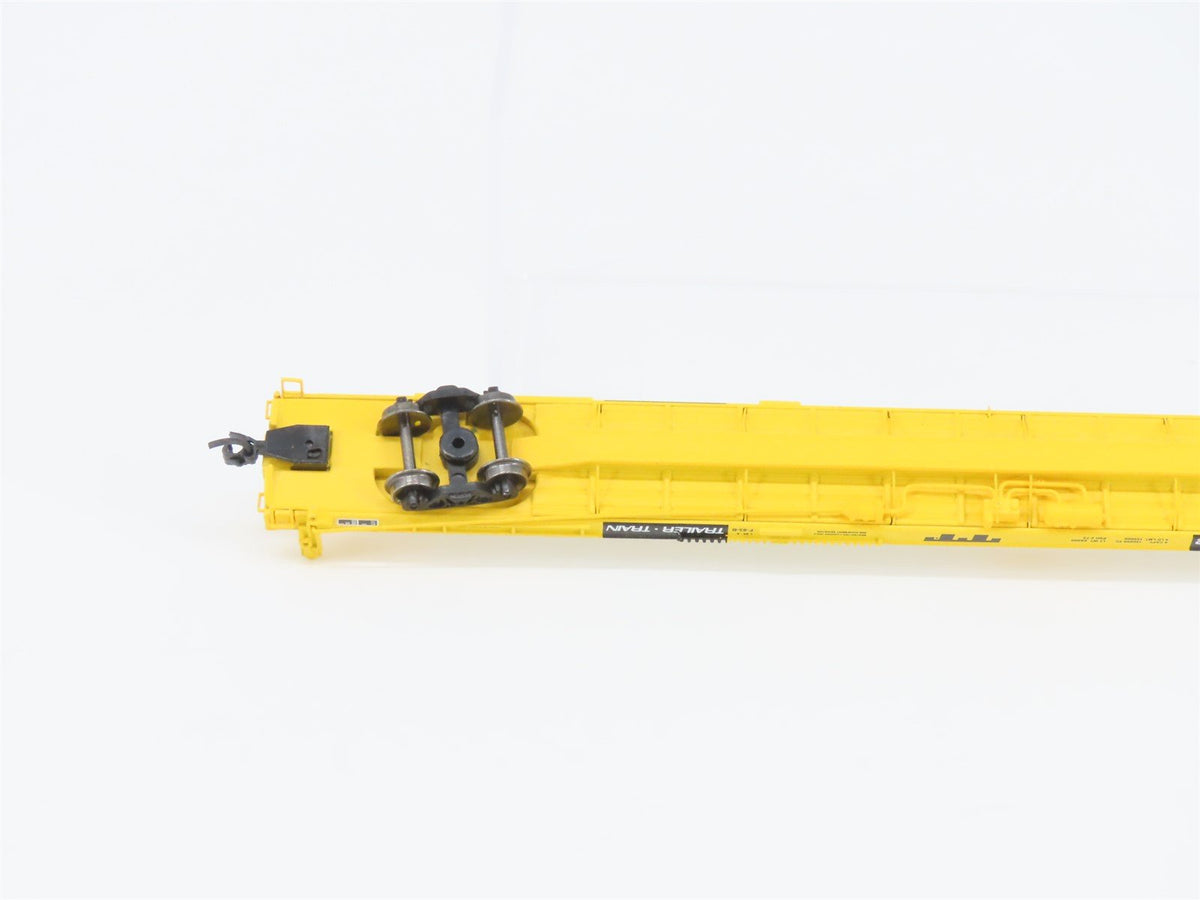 N Scale TrainWorx 28545-19 TTX Trailer Train 85&#39; Flat Car #474002