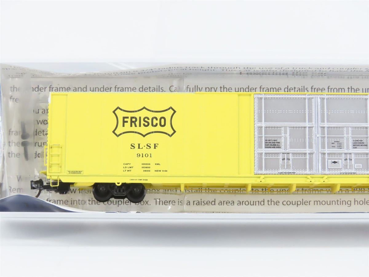 N Scale TrainWorx 2936-01 SL-SF Frisco 86&#39; Auto Parts Box Car #9101