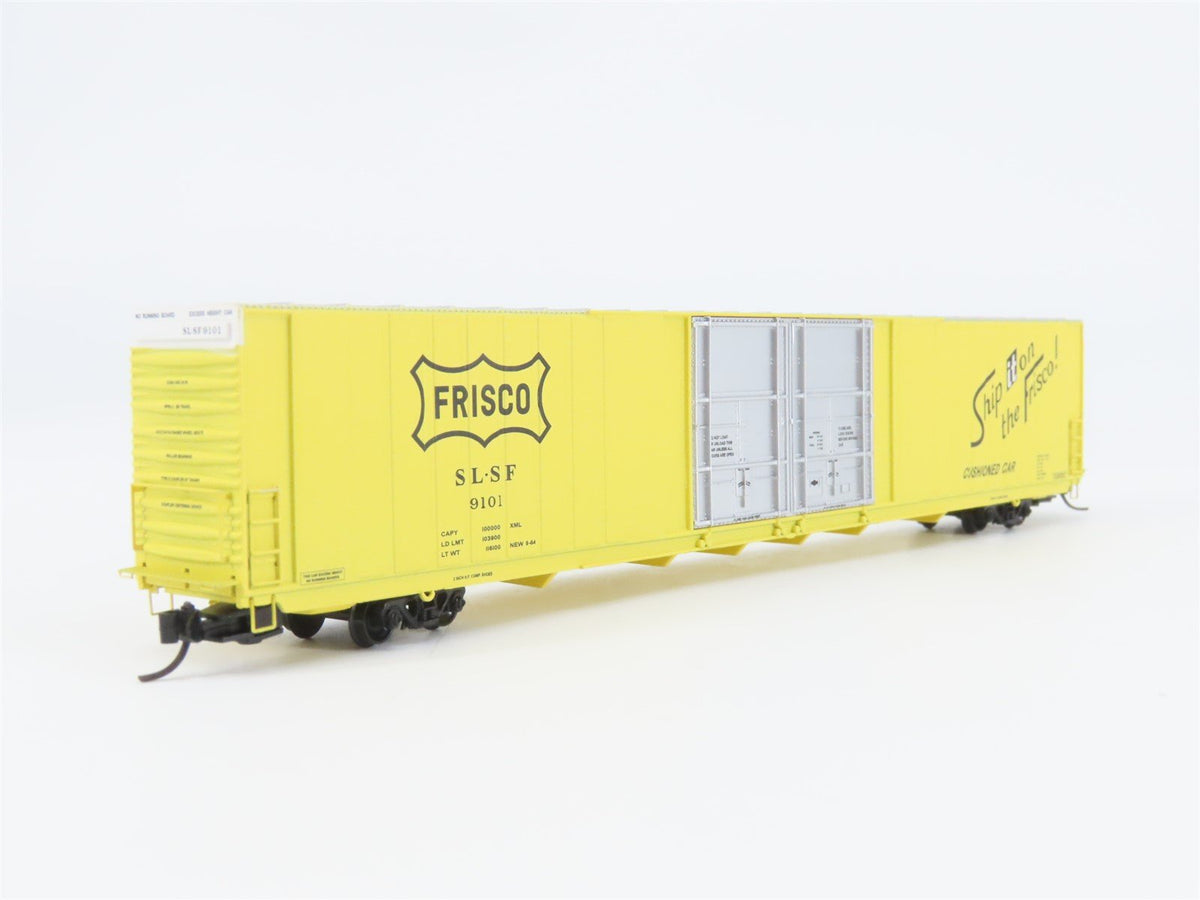N Scale TrainWorx 2936-01 SL-SF Frisco 86&#39; Auto Parts Box Car #9101