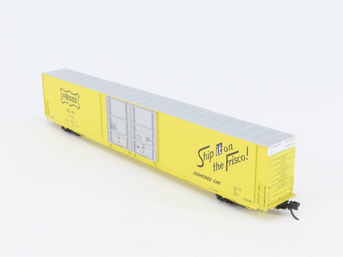 N Scale TrainWorx 2936-01 SL-SF Frisco 86&#39; Auto Parts Box Car #9101
