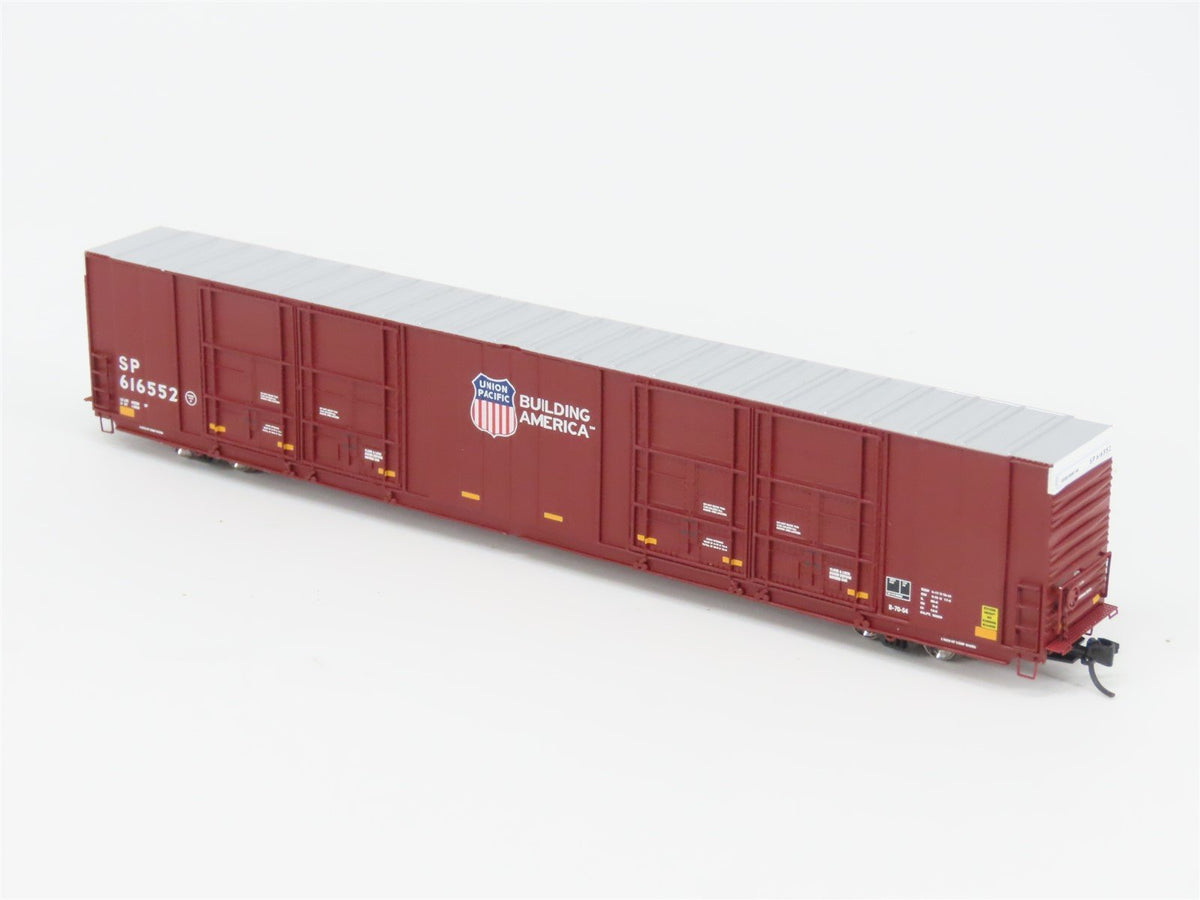 N Scale TrainWorx 2807-06 SP UP Union Pacific 86&#39; Auto Parts Box Car #616552